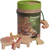 Glückskäfer Boerderijdieren Hout 25-delig