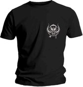 Motorhead Heren Tshirt -L- Pocket Logo Zwart