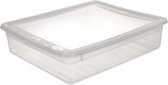 Clearbox Met Deksel 39x39x9 - 9 L Bea Transparant Keeeper 10576