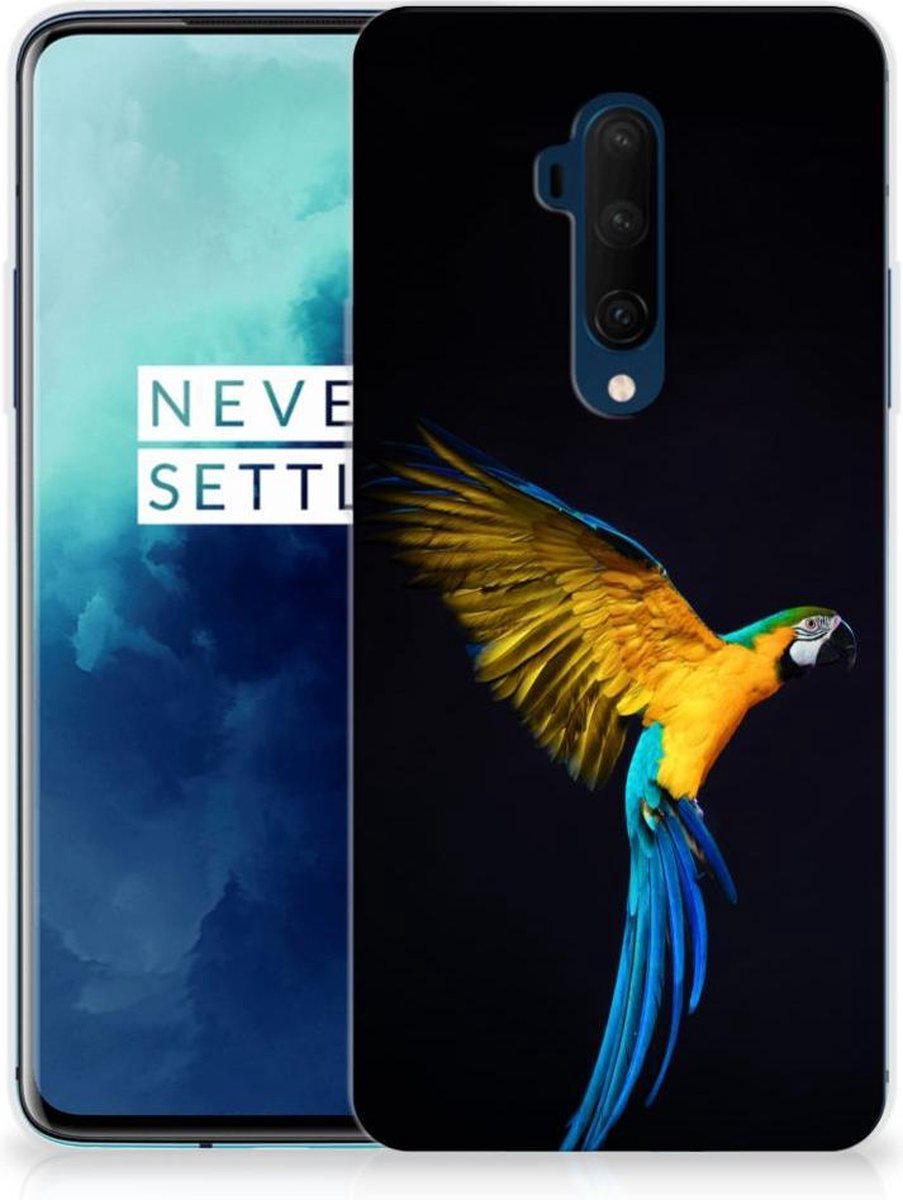 OnePlus 7T Pro TPU Hoesje Papegaai