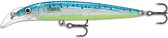 Rapala Scatter Rap Deep Husky Jerk - Glass Blue Minnow - 10cm - Groen