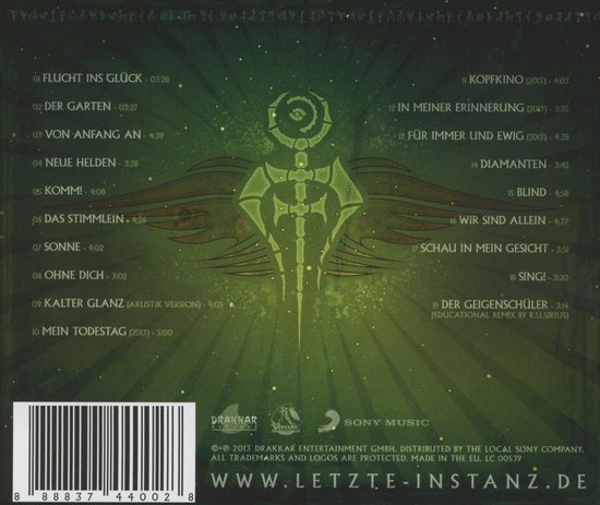 15 Jahre Brachialromantik, Letzte Instanz CD (album) Muziek bol