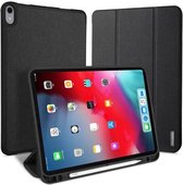 iPad Pro 12.9 (2018) hoes - Dux Ducis Domo Book Case met stylus pen houder - Zwart