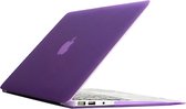 Apple MacBook Air 11 (2010-2016) Case - Mobigear - Matte Serie - Hardcover - Paars - Apple MacBook Air 11 (2010-2016) Cover