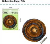 Petaloo Bohemian paper silk x1 red-purple - 1 stuk