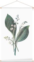 Lelietje-van-dalen (Lily of the Valley) - Foto op Textielposter - 40 x 60 cm