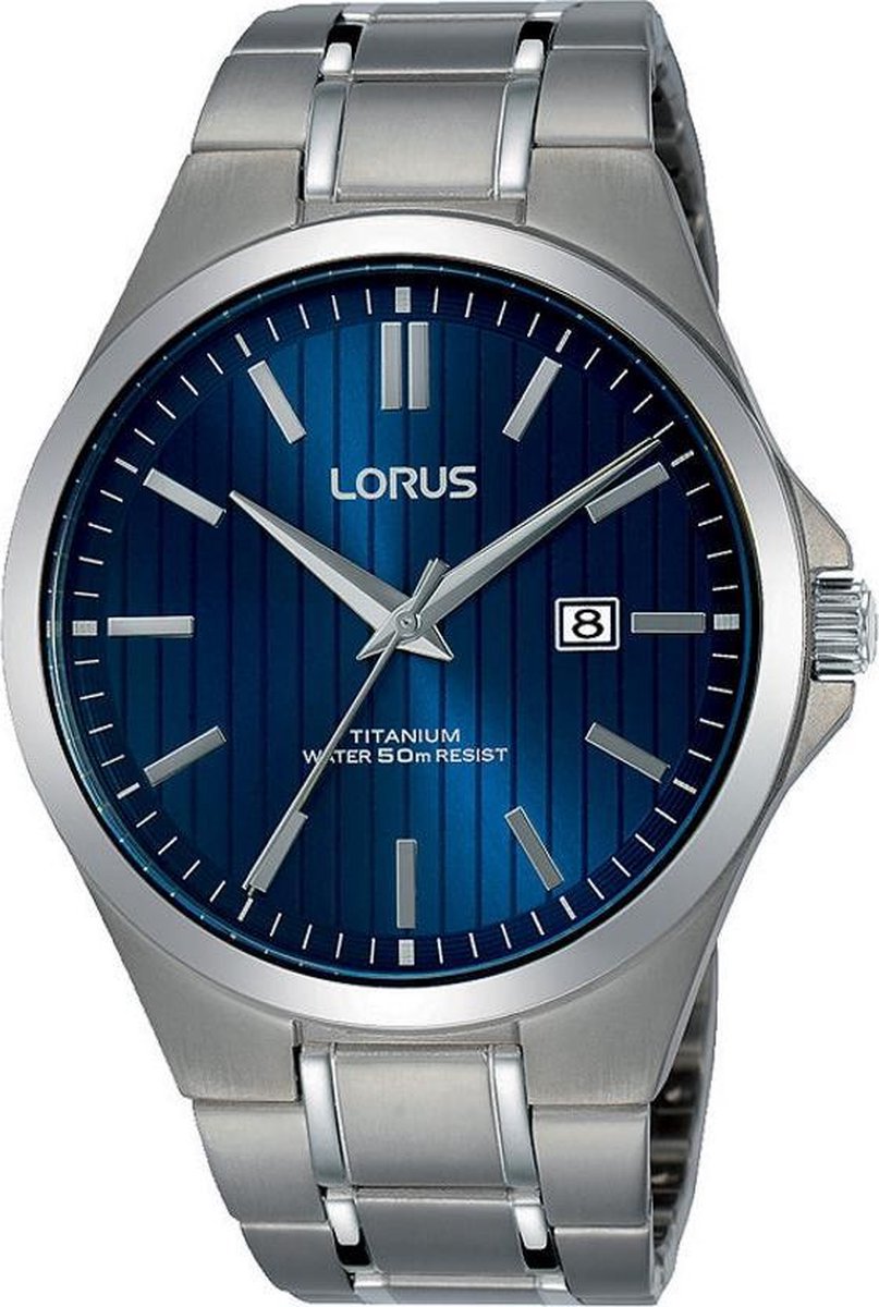 Lorus RH993HX9 horloge heren - zilver - titanium | bol.com