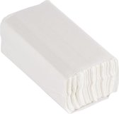 C-gevouwen handdoeken wit 24 pakken a 100 stuks