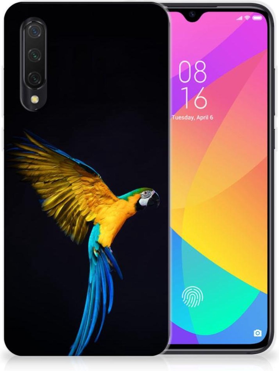 Xiaomi Mi 9 Lite TPU Hoesje Papegaai