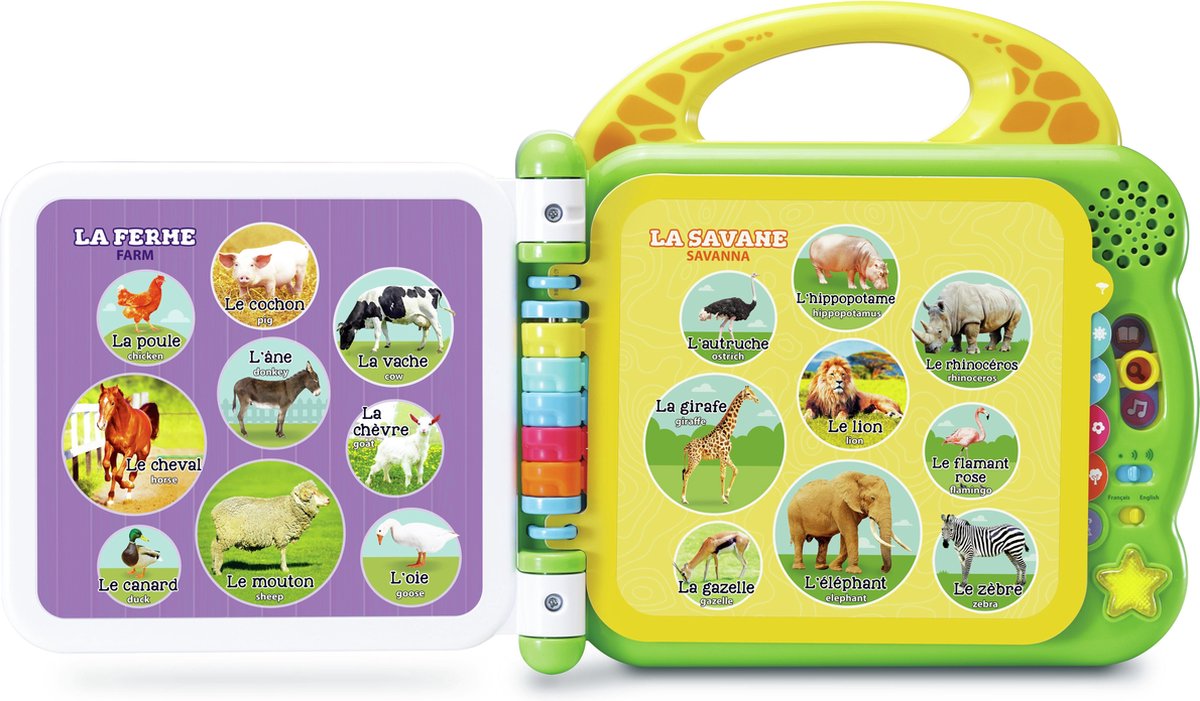 VTECH - 609545 - Mijn tweetalige dierenbeelden — afbeelding 2