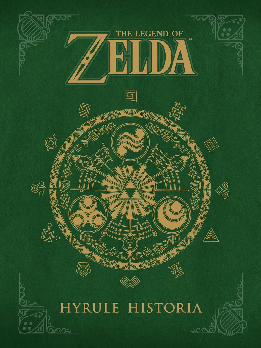 Omslag van The Legend of Zelda: Hyrule Historia
