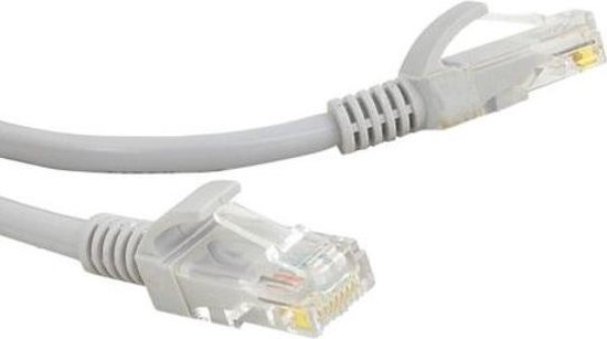 CAT5E RJ45 UTP LAN Ethernet Kabel - FTP Netwerk Internet Extender Connector - DSL STP Wifi ISDN Verlengkabel - Male To Male - Netwerkkabel - 20 Meter - AA Commerce