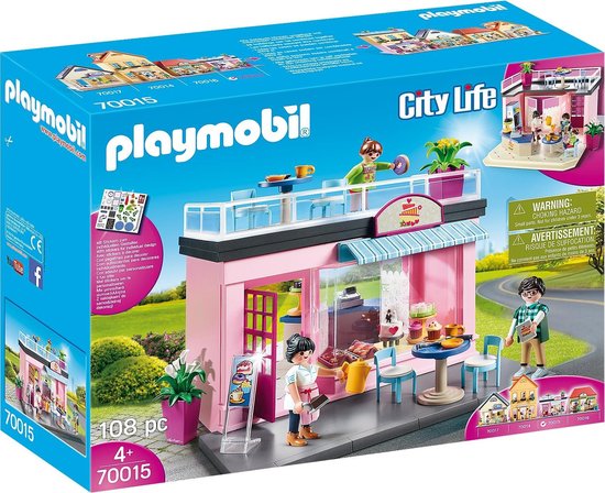 PLAYMOBIL City Life Mijn Koffiehuis - 70015
