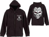 Iron Maiden Vest met capuchon -M- Eddie Axe Zwart