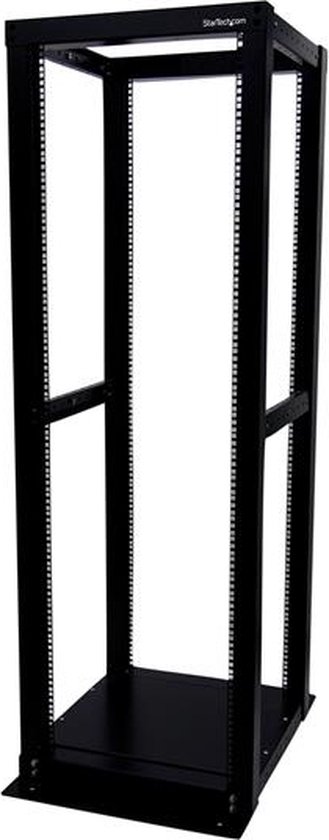 StarTech 42U Open Server Rack Frame met zwenkwielen - Serverkast met 2