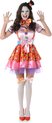 Karnival Costumes Clown Girl Kostuum Carnaval kostuum Verkleedkleding Carnavalskleding Dames- S - Roze