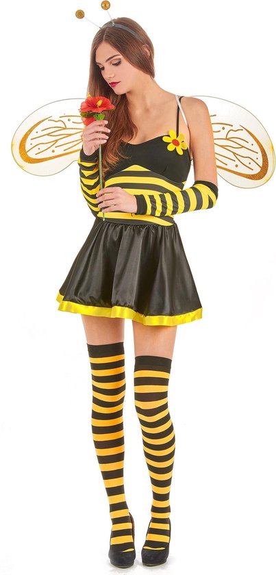 Sexy bijenpak voor dames - Volwassenen kostuums