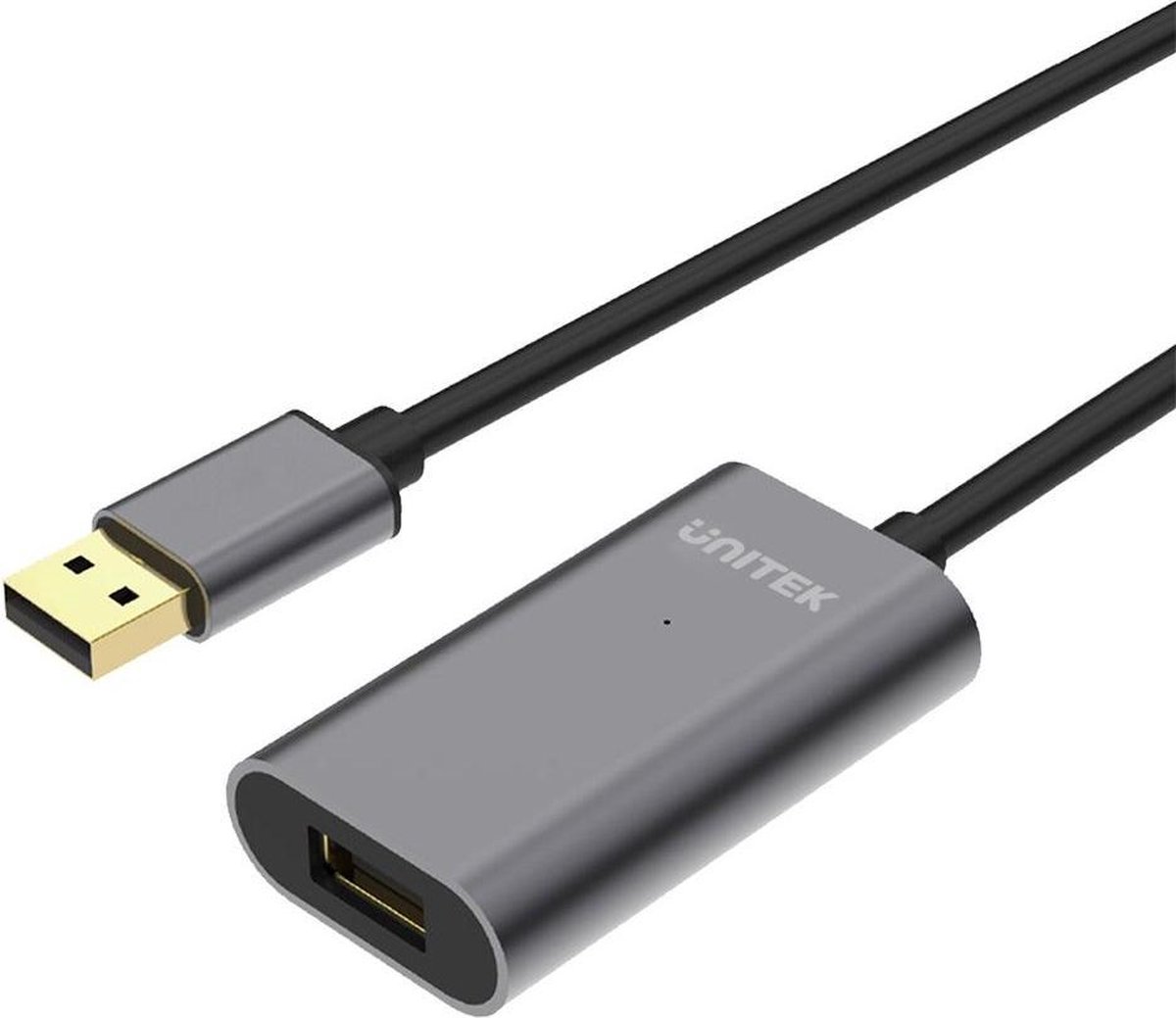 UNITEK Y-272 USB-kabel 10 m USB 2.0 USB A Grijs
