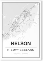 Poster/plattegrond NELSON - A4