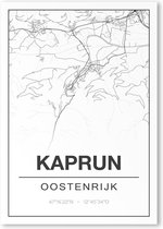 Poster/plattegrond KAPRUN - A4