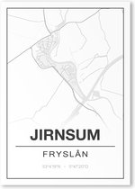 Poster/plattegrond JIRNSUM - 30x40cm