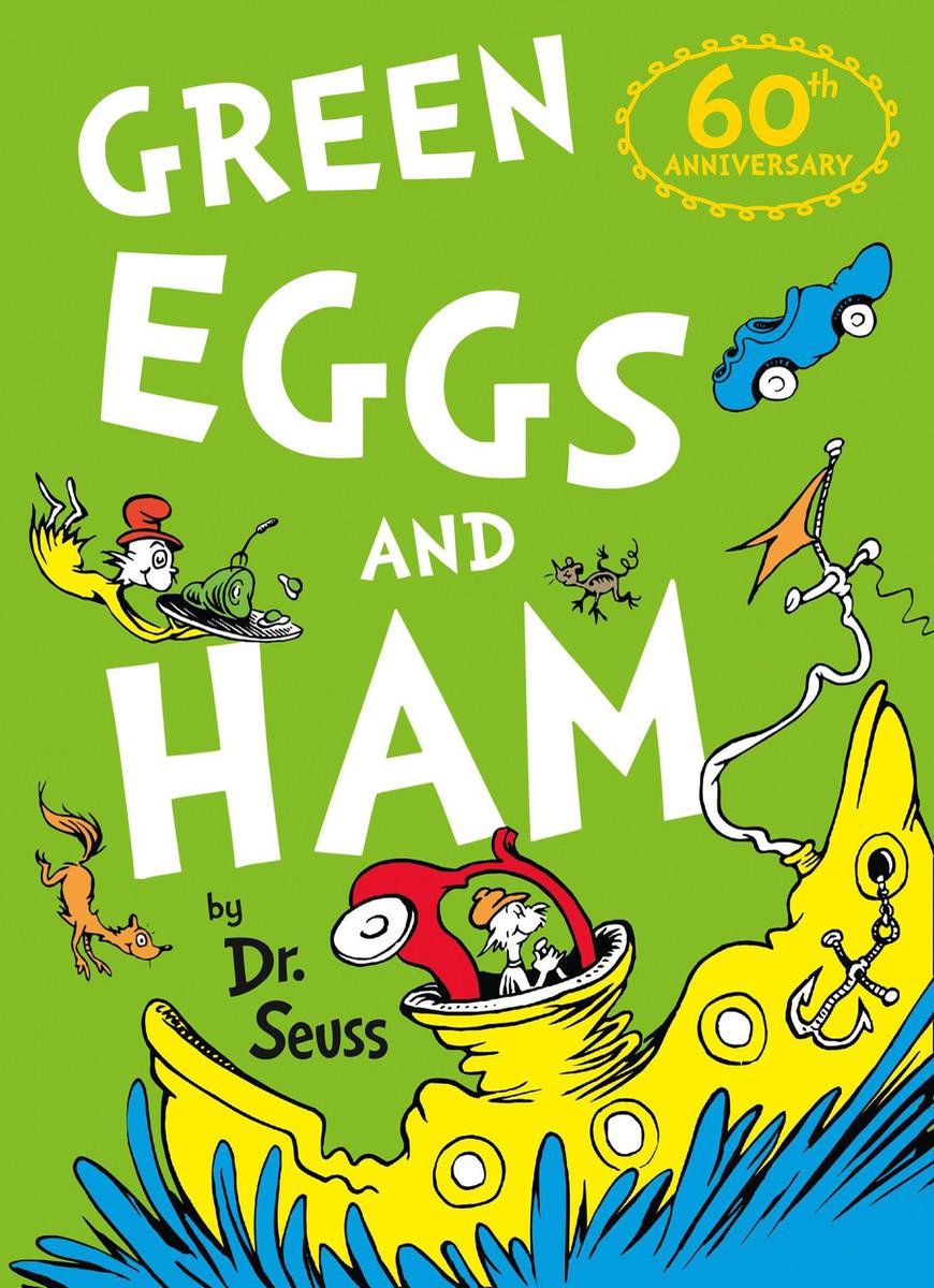 Omslag van Green Eggs and Ham