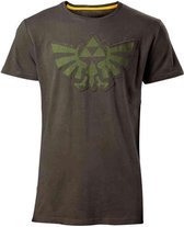 Zelda - Stitched Hyrule Men s T-shirt - XL