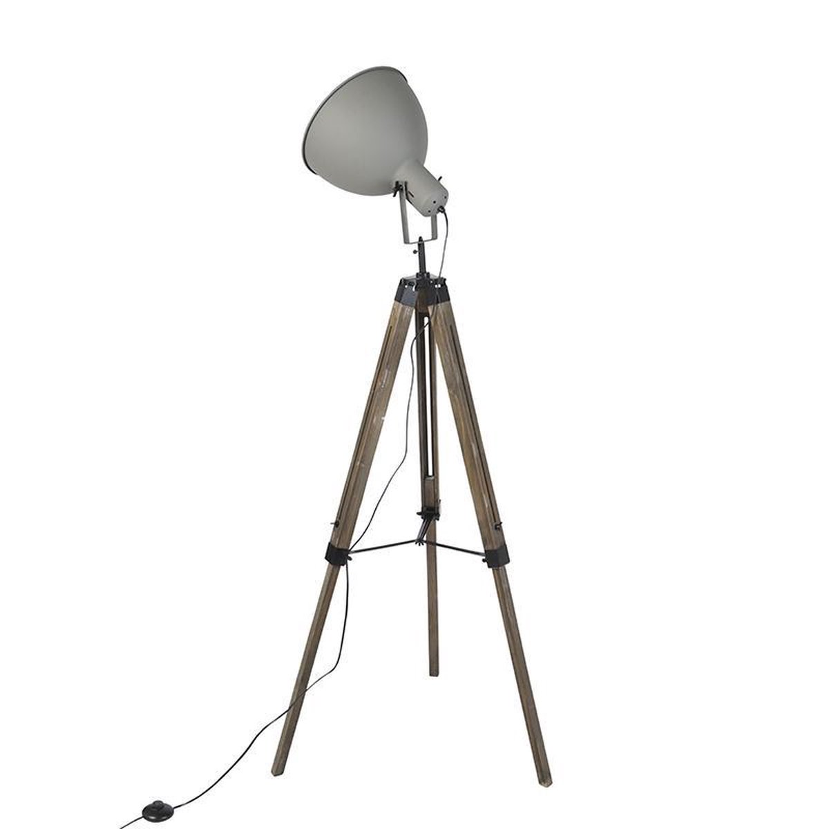 QAZQA laos - Industriele Tripod | driepoot vloerlamp | Staande Lamp - 1  lichts - H... | bol.com