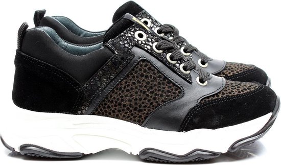 RED-RAG Meisjes Sneakers 11140 - Zwart - Maat 34 | bol.com