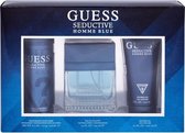 Guess - Seductive Blue for Men SET EDT 100 ml + Shower Gel 200 ml + Deospray 226 ml - 100mlML