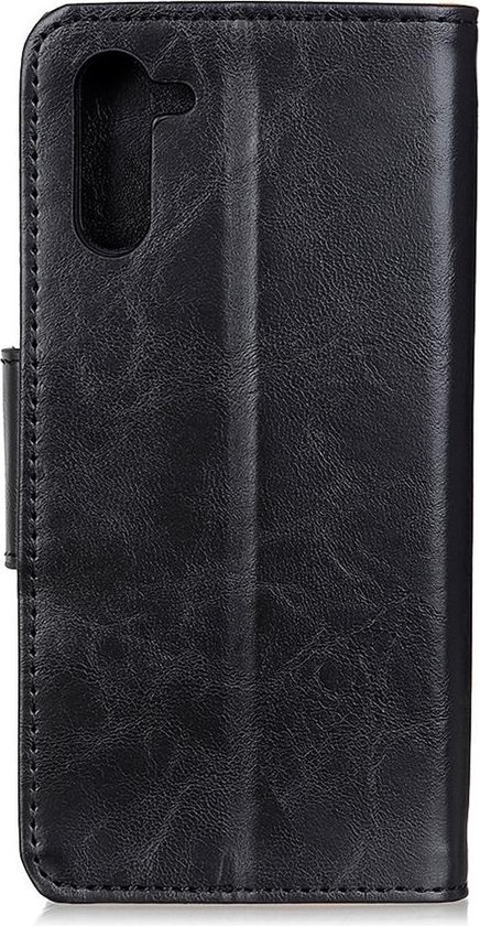 Shop4 Samsung Galaxy Note 10 - Etui Portefeuille Cabello Zwart