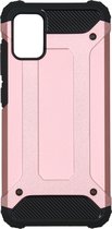 iMoshion Rugged Xtreme Backcover Samsung Galaxy A51 hoesje - Rosé Goud