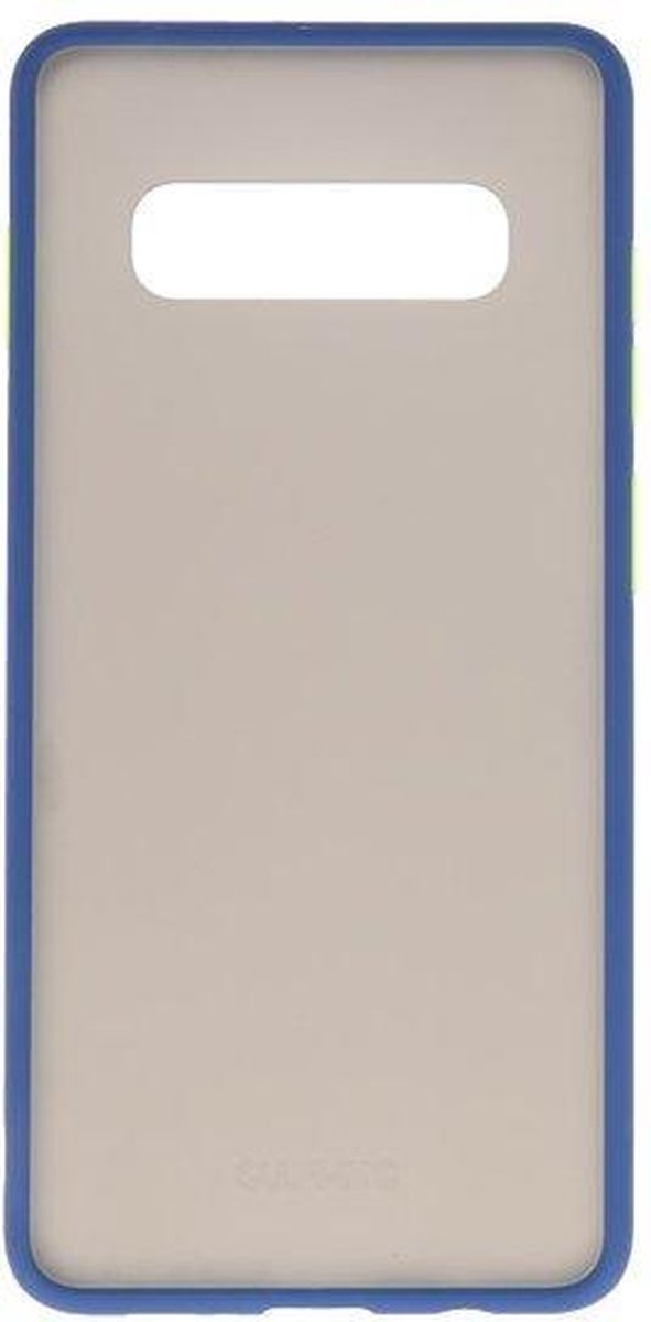 Kleurcombinatie Hard Case voor Samsung Galaxy S10 Blauw