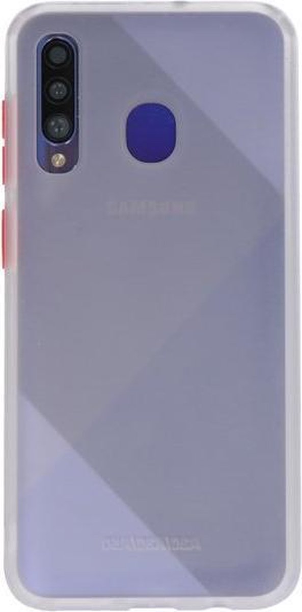 Kleurcombinatie Hard Case voor Samsung Galaxy A50 Transparant