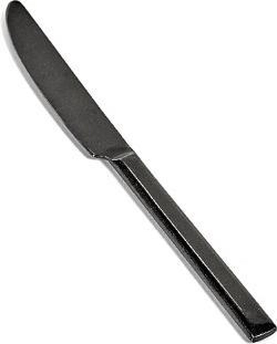 Set van 6 tafelmessen pure black Pascale Naessens