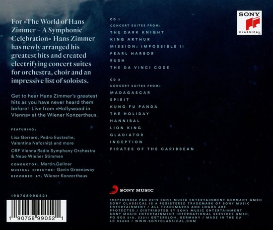 World Of Hans Zimmer - A Symphonic Celebration