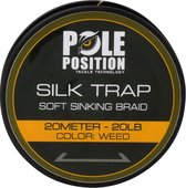 Pole Position Silk Trap Sinking Braid 20lb Weed 20m