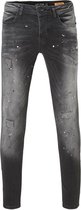 Cars Jeans Cavin-blk-used Zwart (Maat: 27/32)