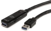 StarTech 10m USB 3.0 Actieve Verlengkabel M/F inclusief adapter
