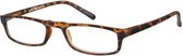 Lookofar Leesbril Le-0183b Animo Bruin Sterkte +3.00