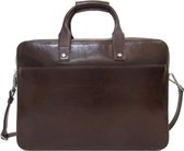 Claudio Ferrici Legacy Business Briefcase 15.6 Brown