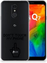 LG Q7 Silicone-hoesje Finger DTMP