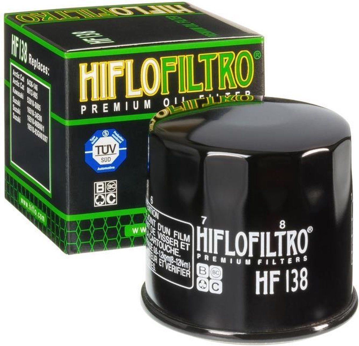 Hiflofiltro-oliefilter voor Aprilia 660 Tuono (2021-2025), nieuw