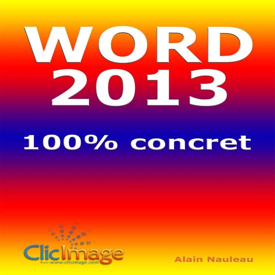 Word 2013 100% concret - cover
