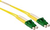 ACT RL2603 Glasvezel kabel 3 m OS2 LC/APC Yellow,Green
