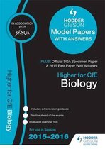 Higher Biology 2015/16 SQA Specimen, Past and Hodder Gibson Model Papers