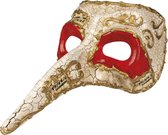Boland Verkleedmasker Venice Naso Heren Wit One Size