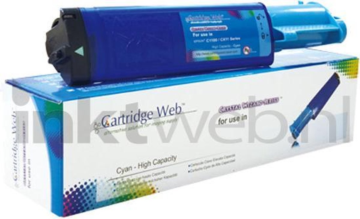 Huismerk - Toner / C1100 / CX11 / Cyaan - Geschikt voor Epson