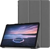 Smart Book Case Samsung Galaxy Tab S4 10.5 Hoesje - Grijs