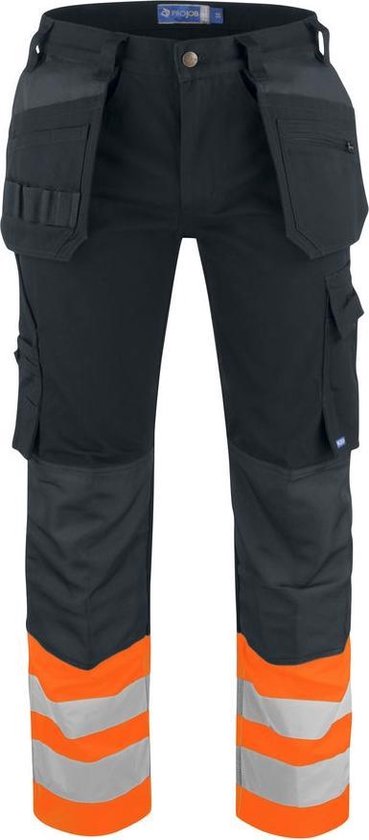 Pantalon de travail Projob Prio - Orange / Noir - 6530 - taille 64